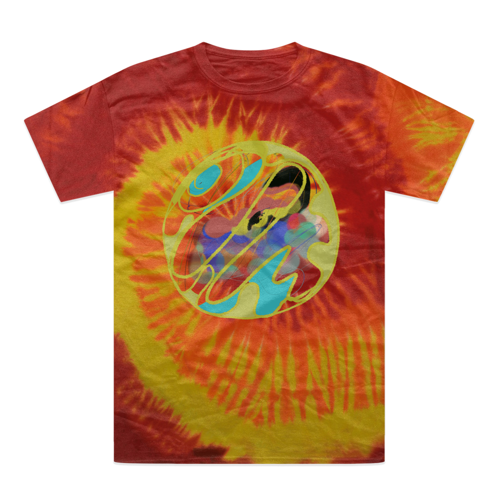 Boho in Circle Tie-Dye T-Shirt - Freebohochic