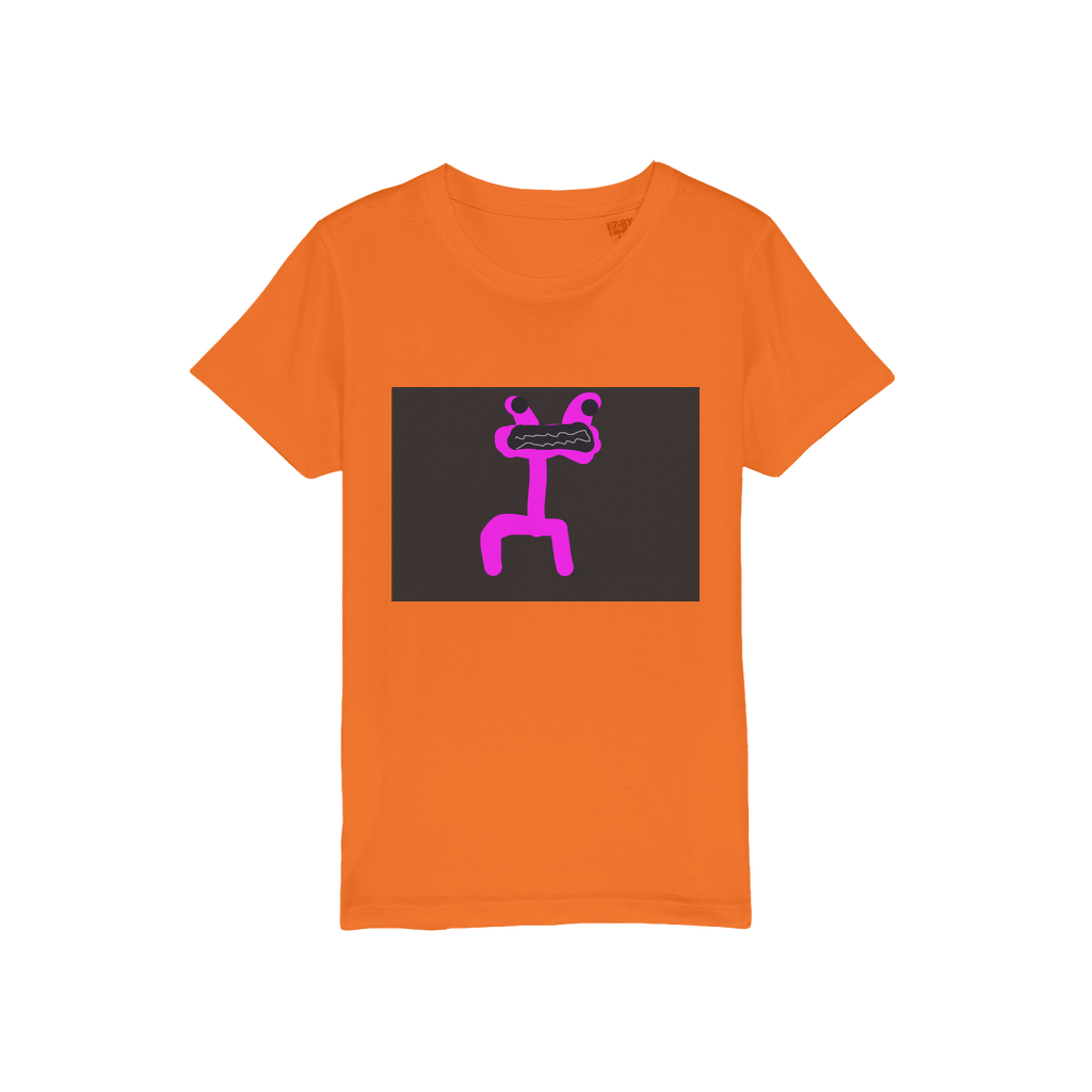 Pink Organic Jersey Kids T-Shirt - Freebohochic