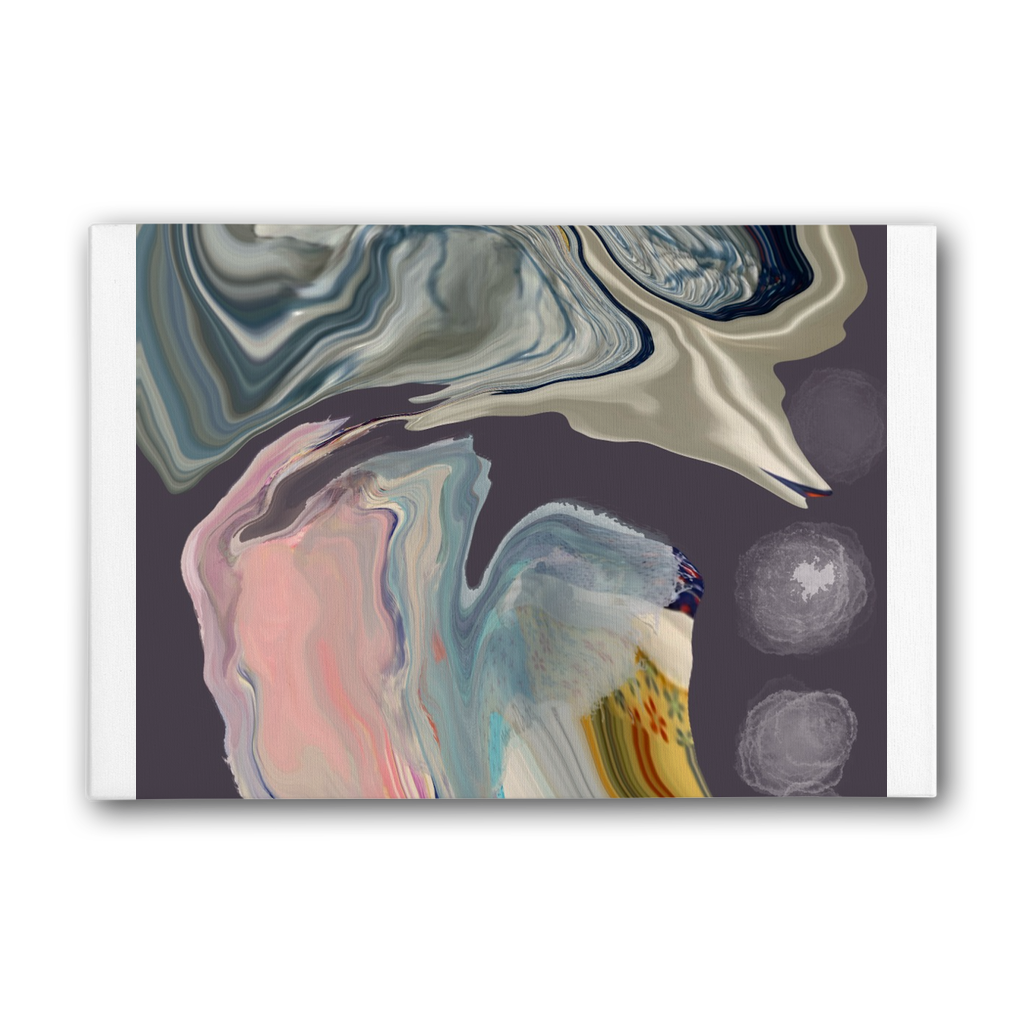 Blue Bird Premium Stretched Canvas - Freebohochic