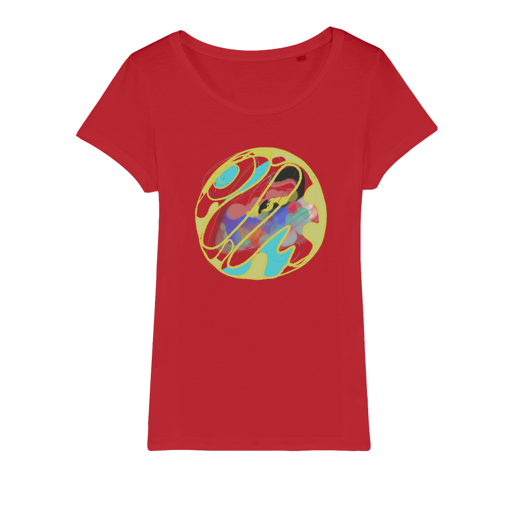 Boho in Circle Organic Jersey Womens T-Shirt - Freebohochic