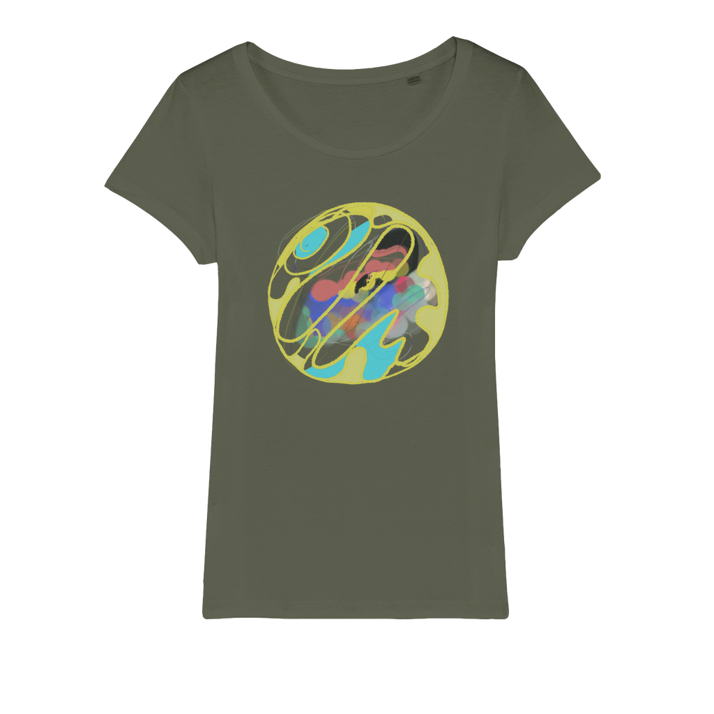 Boho in Circle Organic Jersey Womens T-Shirt - Freebohochic