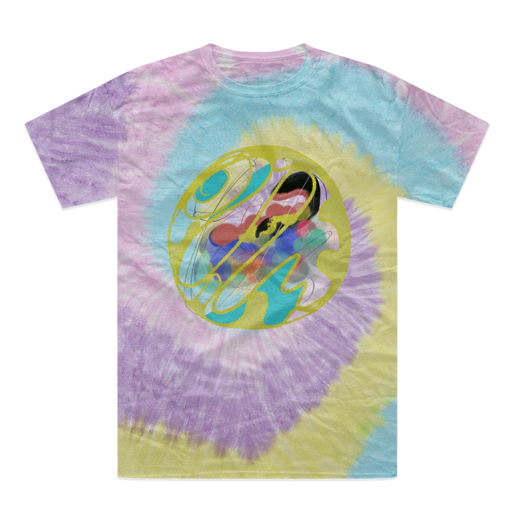 Boho in Circle Tie-Dye T-Shirt - Freebohochic