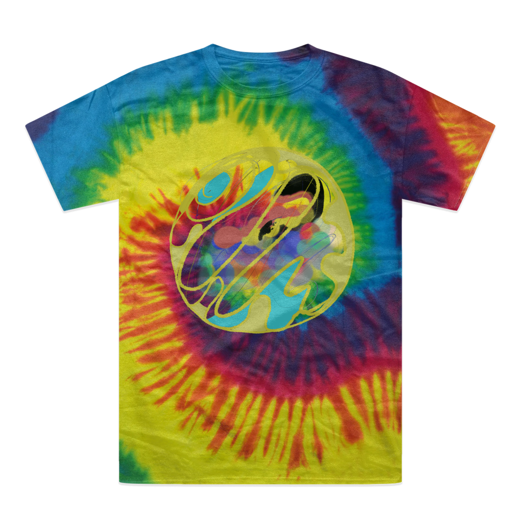 Boho in Circle Tie-Dye T-Shirt - Freebohochic