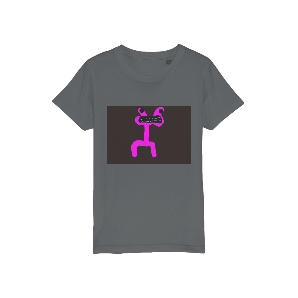 Pink Organic Jersey Kids T-Shirt - Freebohochic