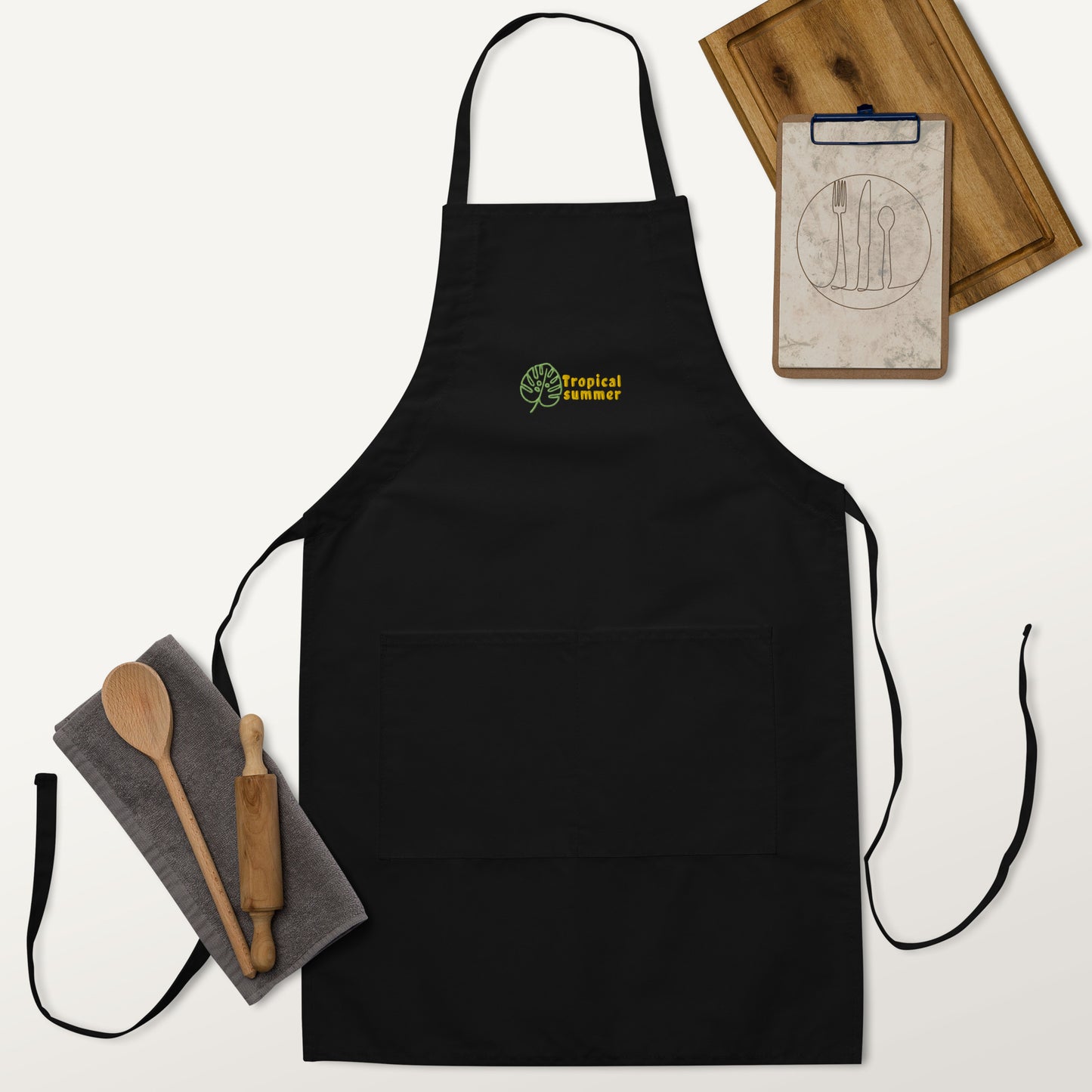 Embroidered Apron - Freebohochic