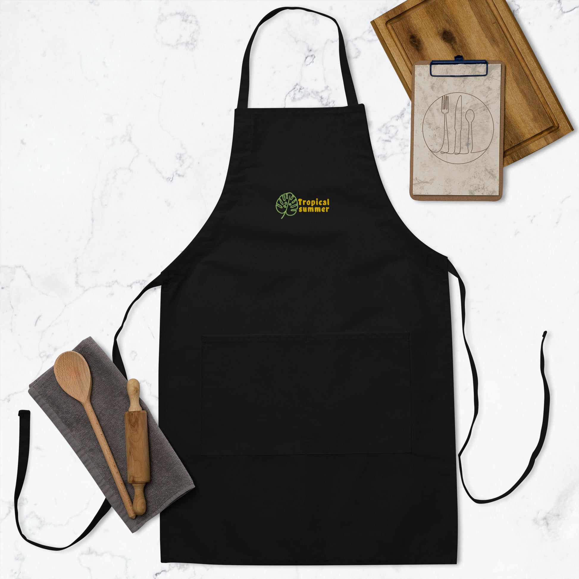 Embroidered Apron - Freebohochic