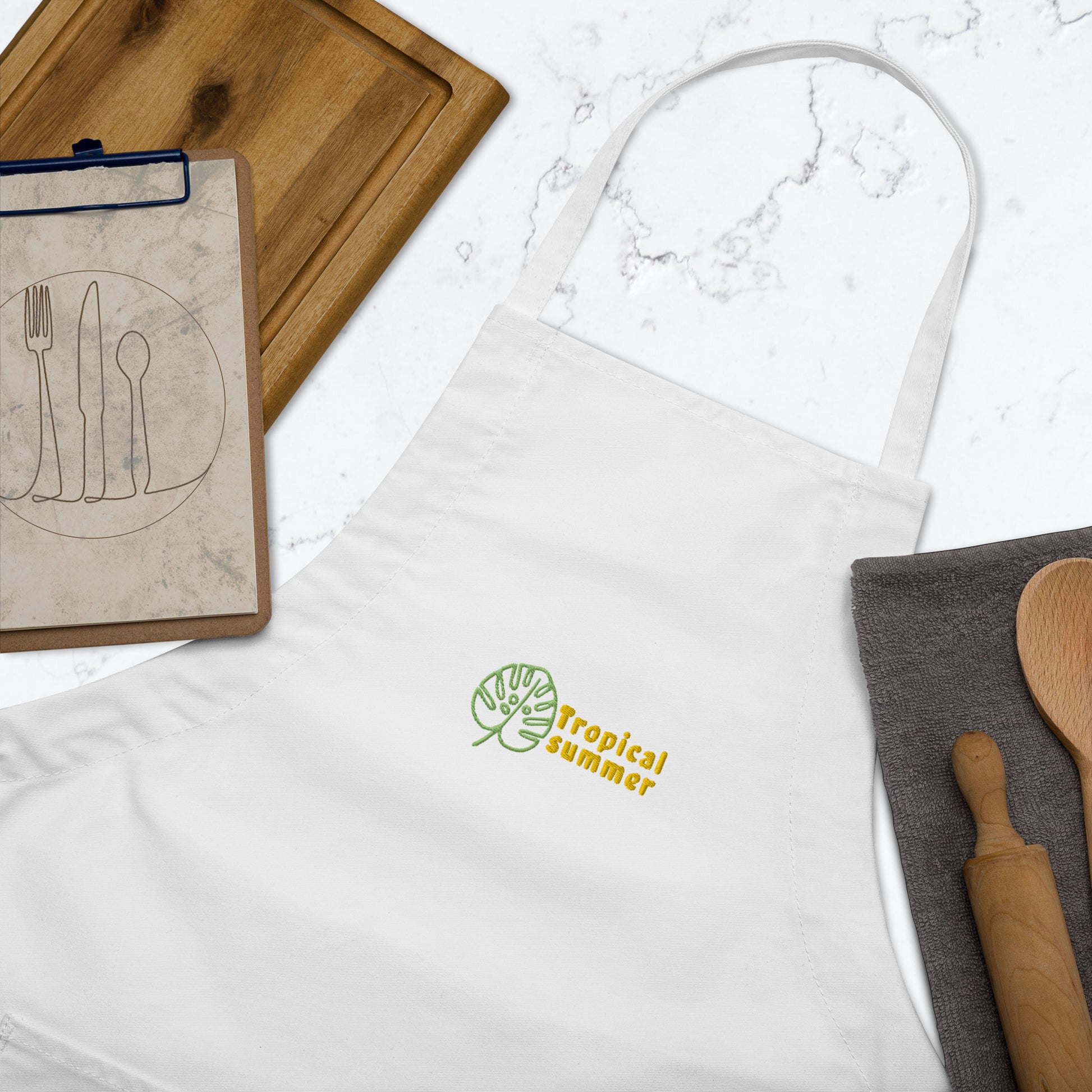 Embroidered Apron - Freebohochic