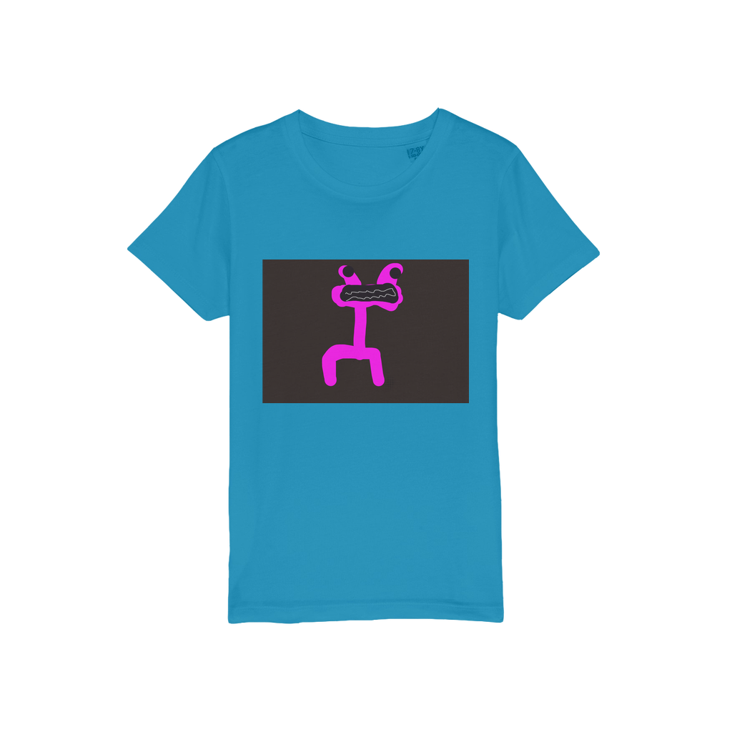 Pink Organic Jersey Kids T-Shirt - Freebohochic