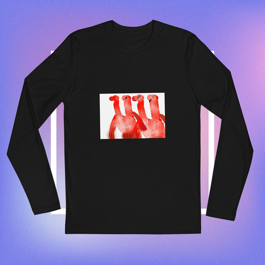 Long Sleeve Fitted Crew - Freebohochic