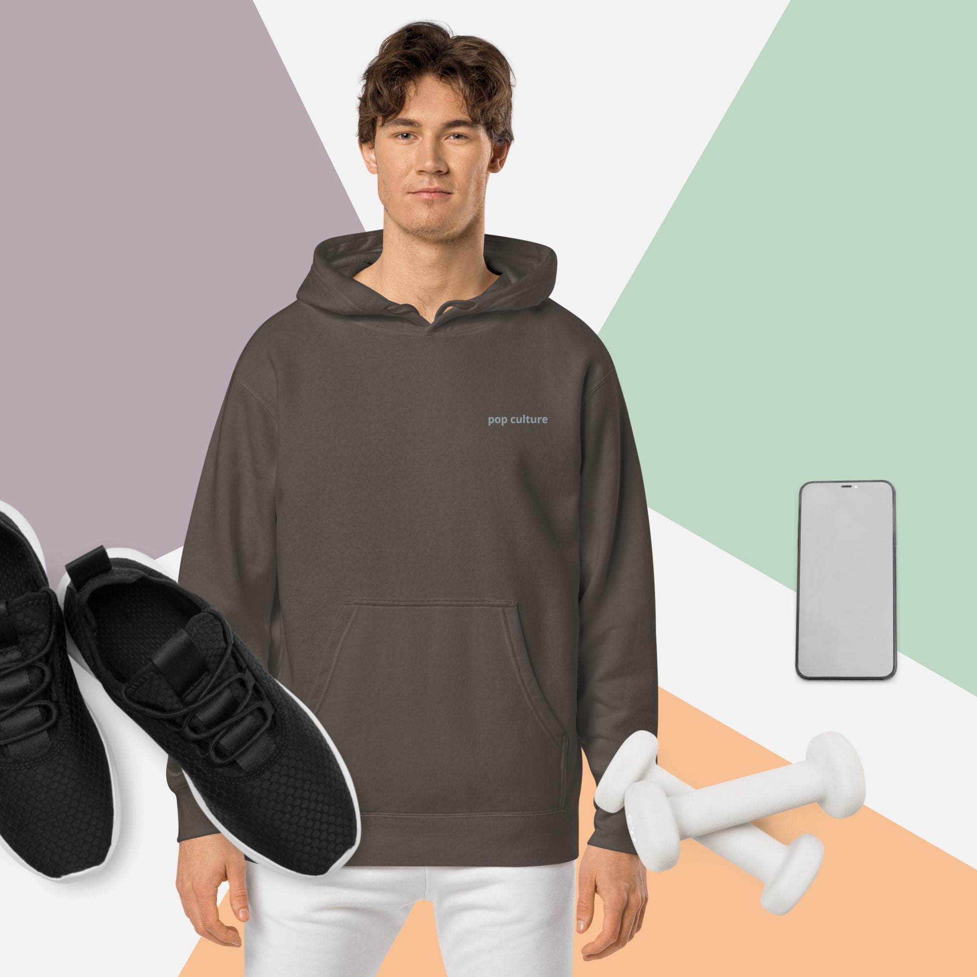 Unisex Pigment-Dyed Hoodie - Freebohochic