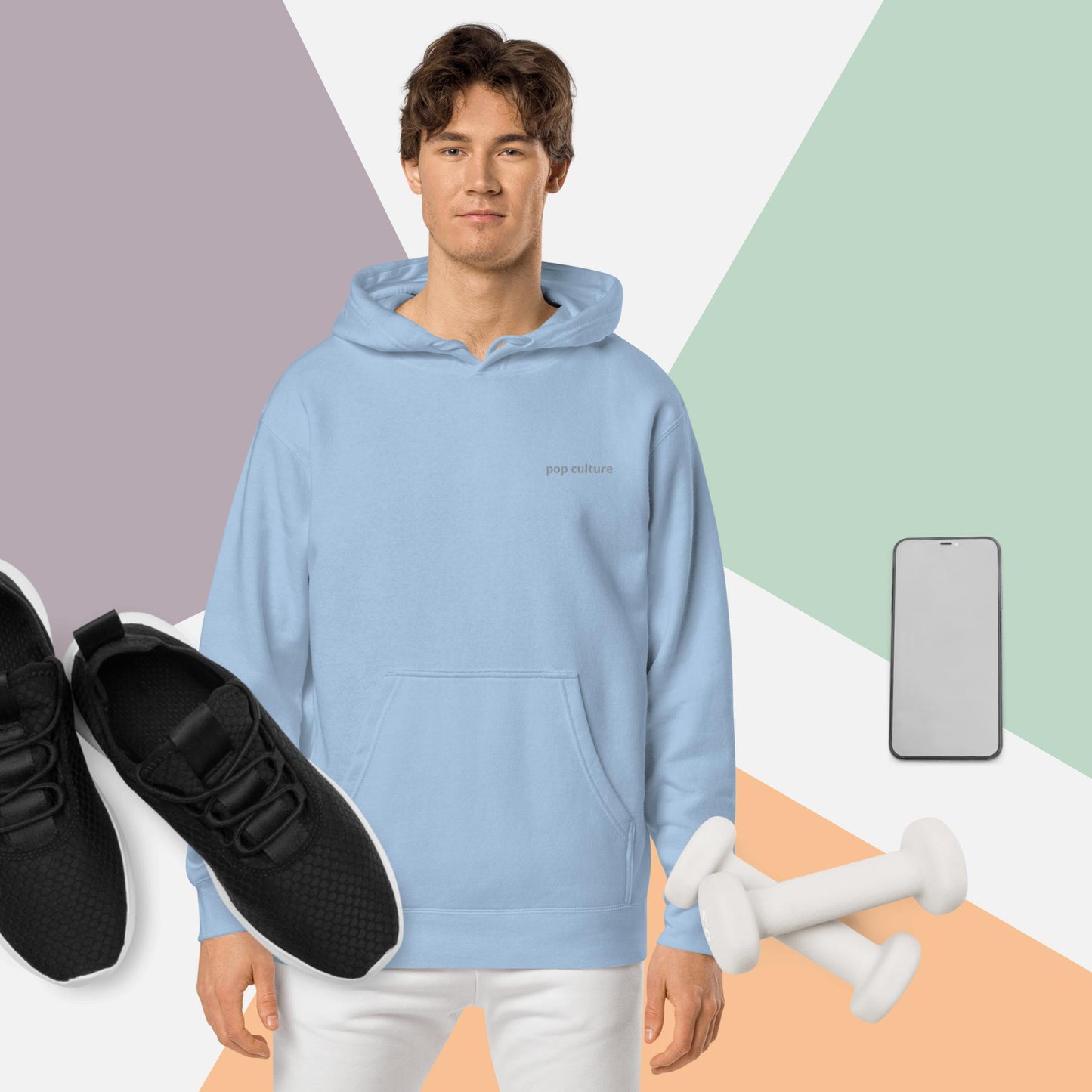 Unisex Pigment-Dyed Hoodie - Freebohochic