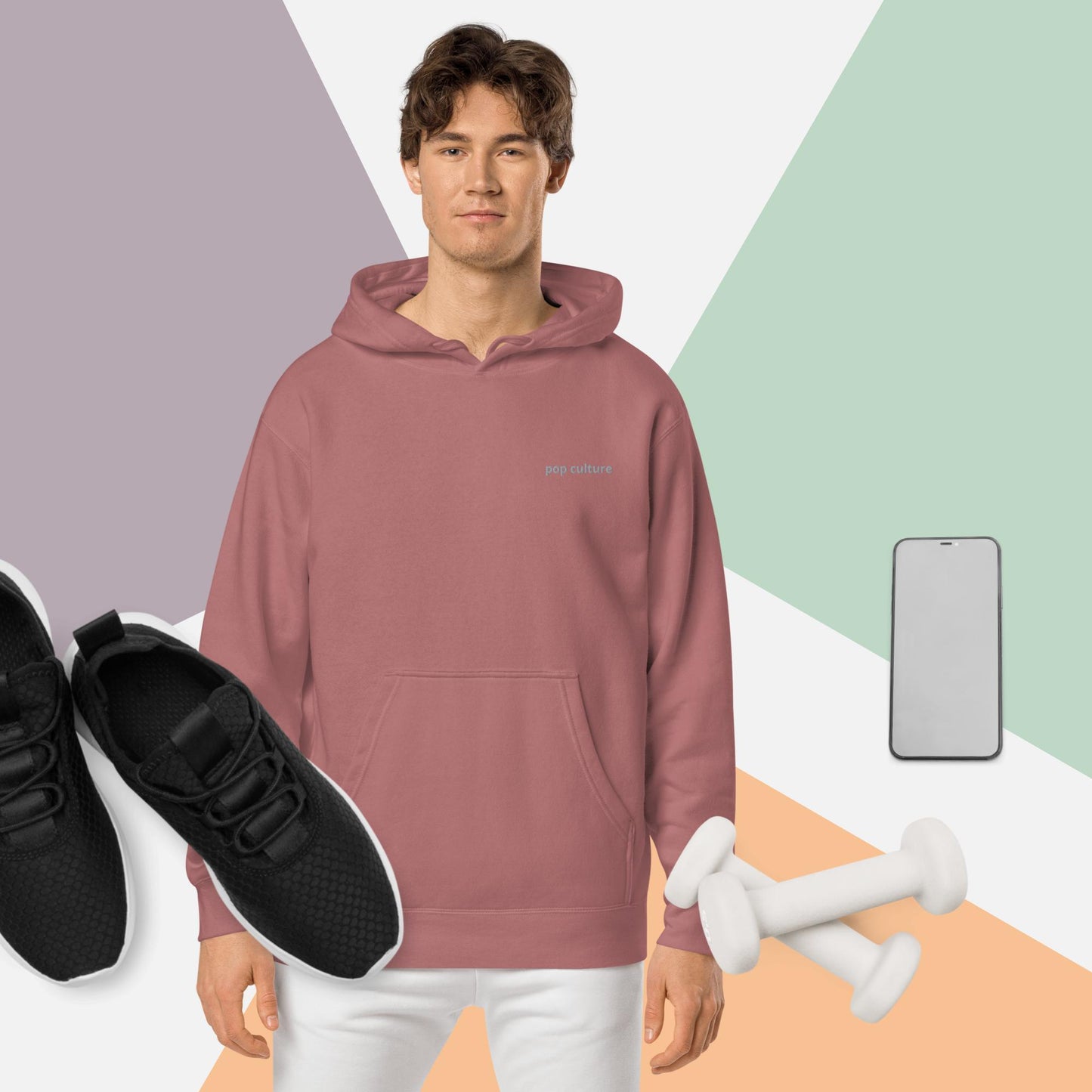 Unisex Pigment-Dyed Hoodie - Freebohochic