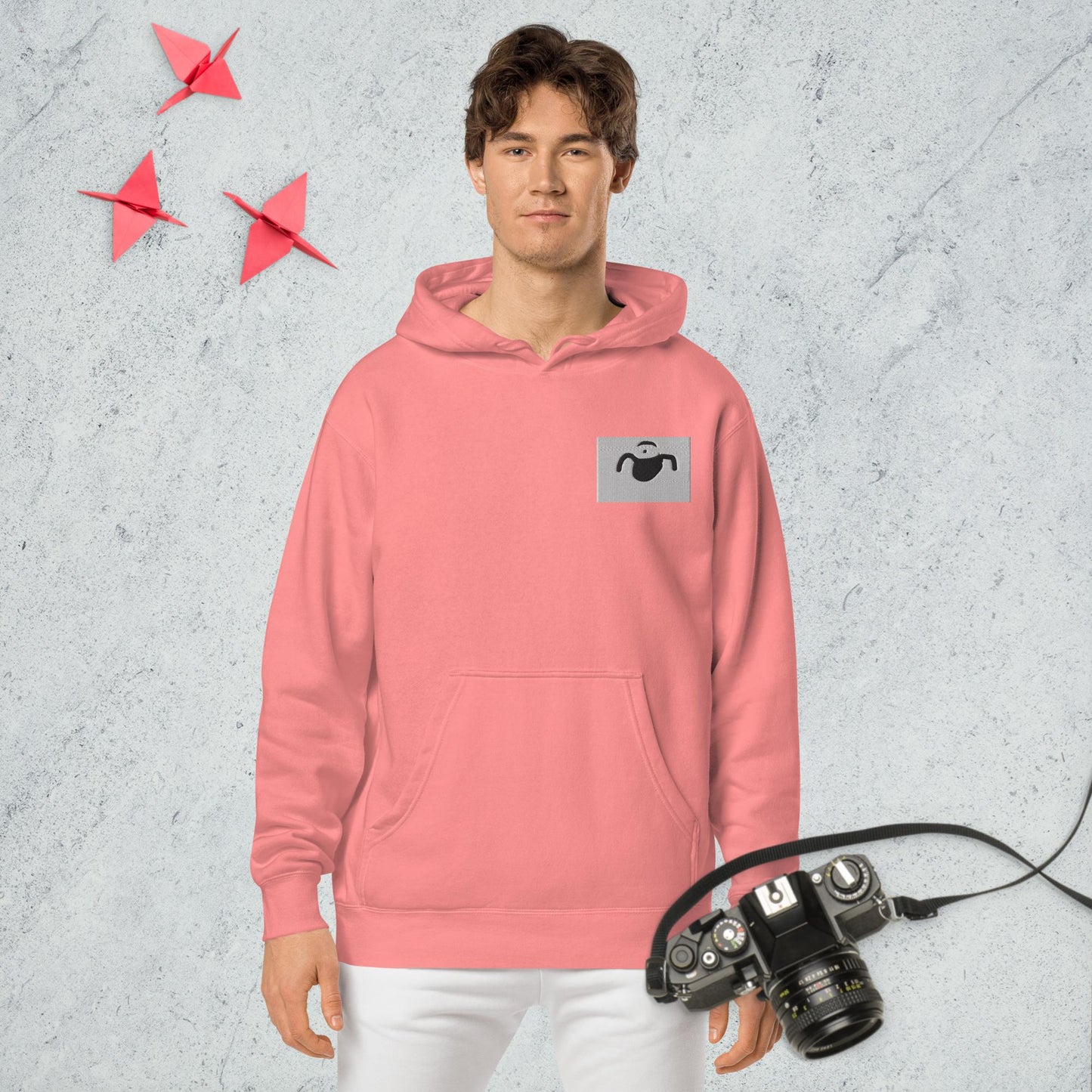 Unisex pigment-dyed hoodie - Freebohochic