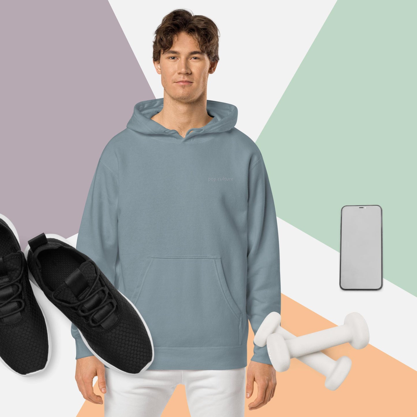 Unisex Pigment-Dyed Hoodie - Freebohochic